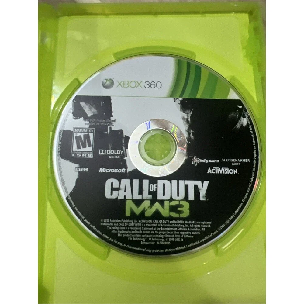 Call of Duty: Modern Warfare 3 (Xbox‎ 360, 2011)